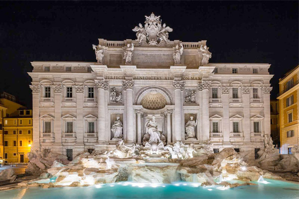 Visite Rome de nuit à pi