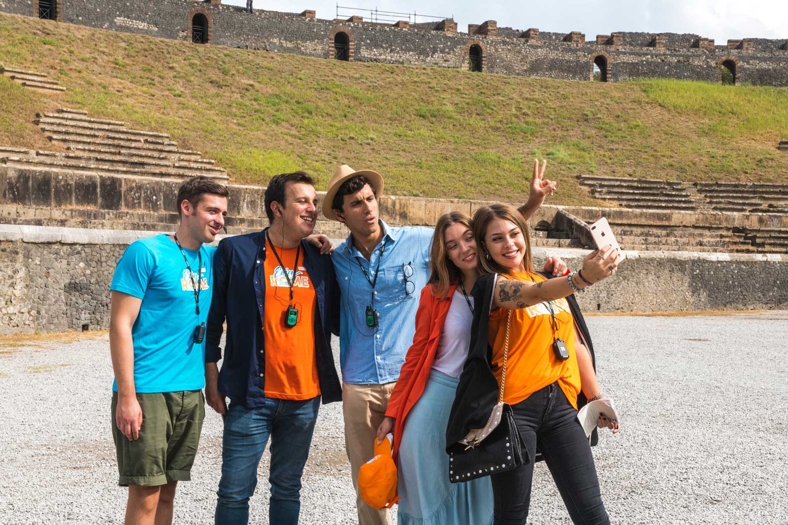 优先入场 — 前往庞贝的往返班车 — 罗马出发 12 小时独立一日游 + 导游讲