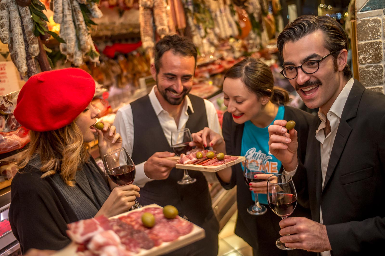 El sabor de Roma. Visita 