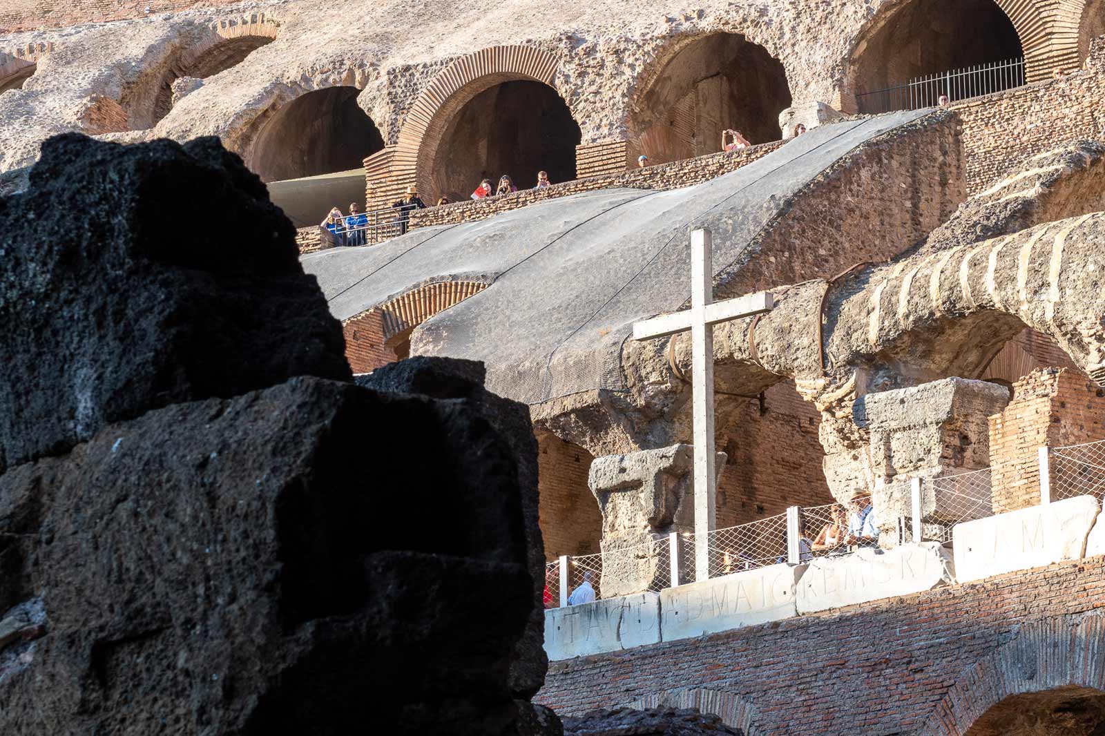Gladiator Gate, Colosseum Arena, Roman Forum and Palatine Hill Tour of Rome