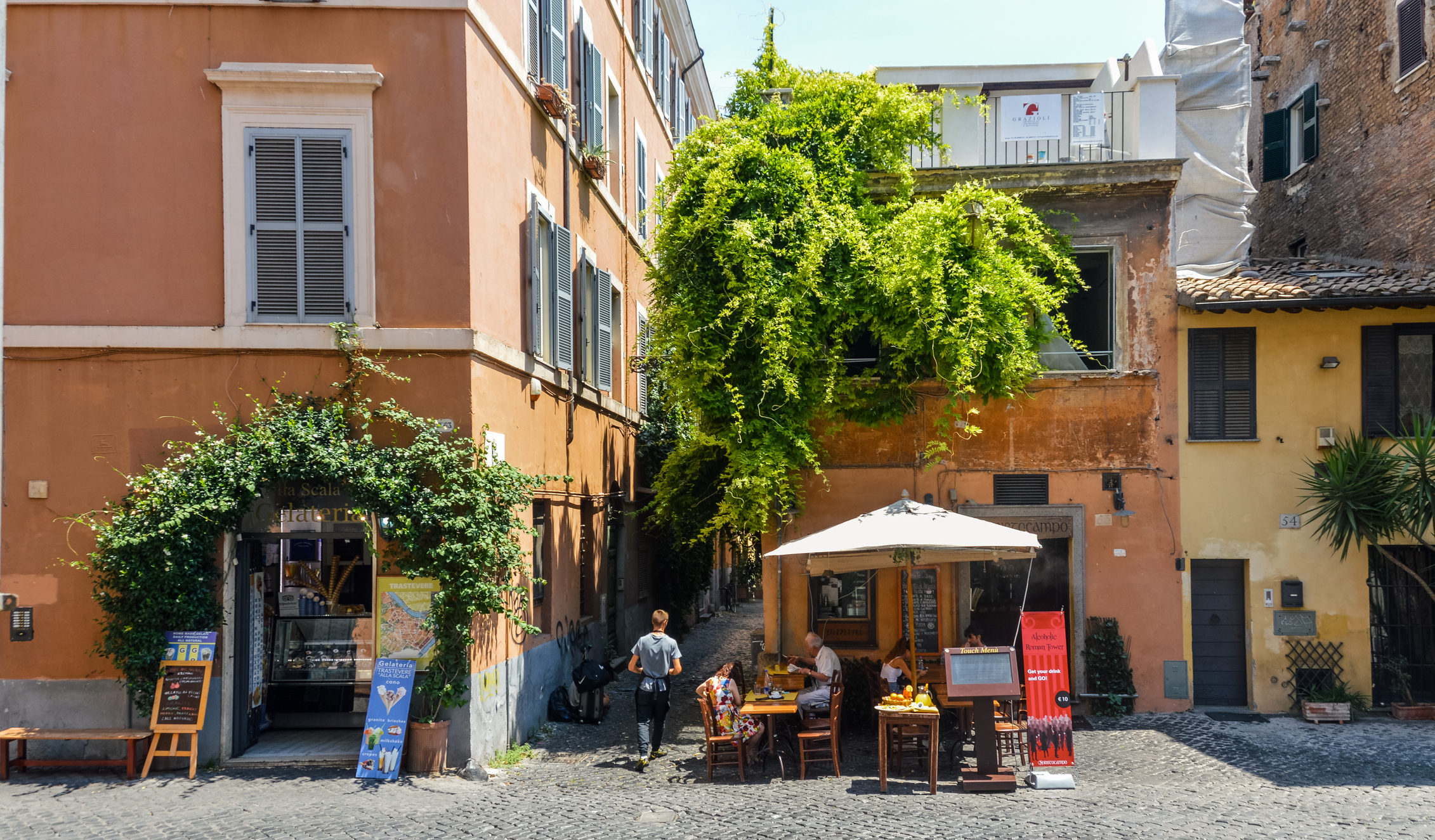Visite des incontournables de Rome: Trastevere et ghetto juif