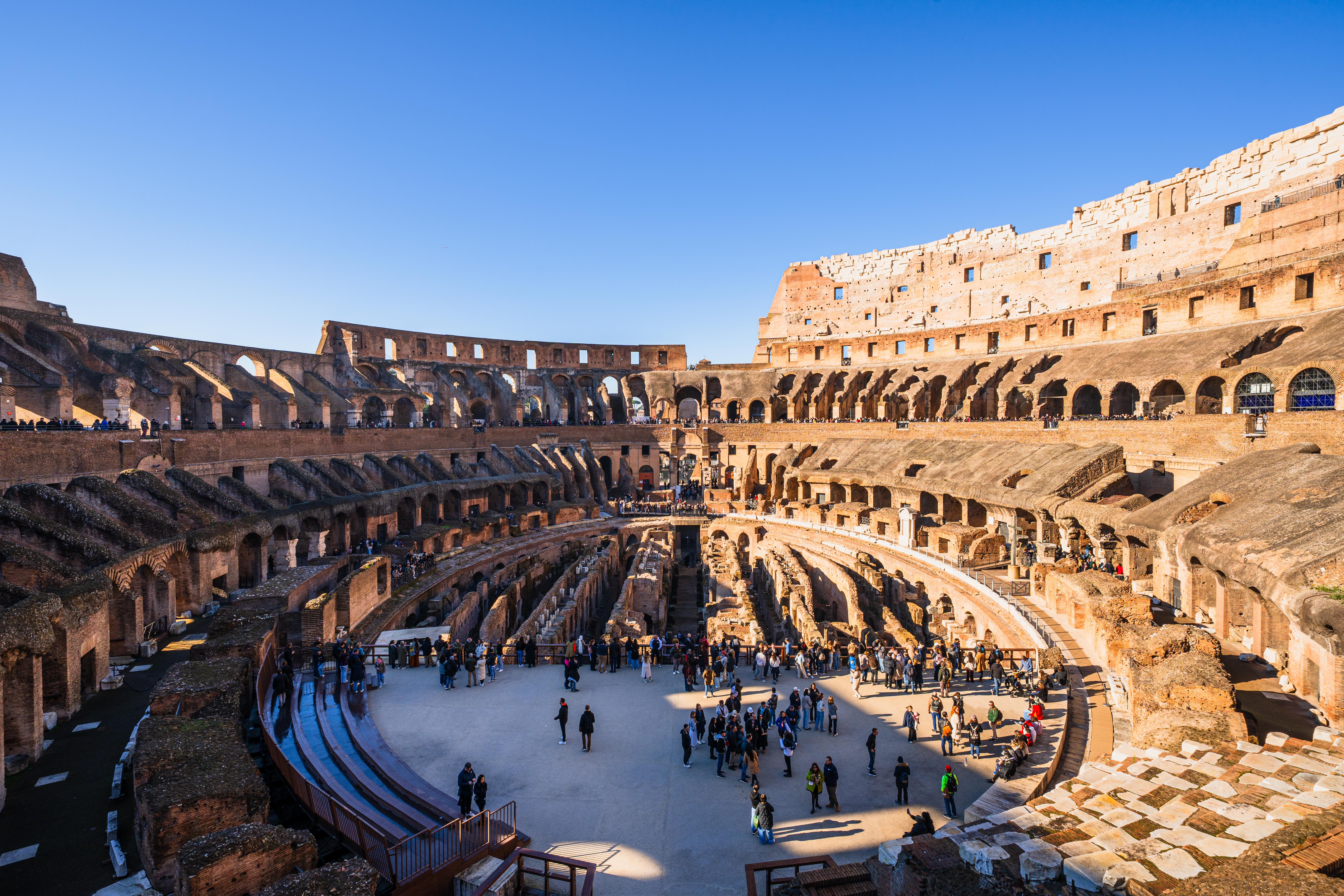 Entdecken Sie das antike Rom: Tour zum Kolosseum, Forum Romanum und Palatin