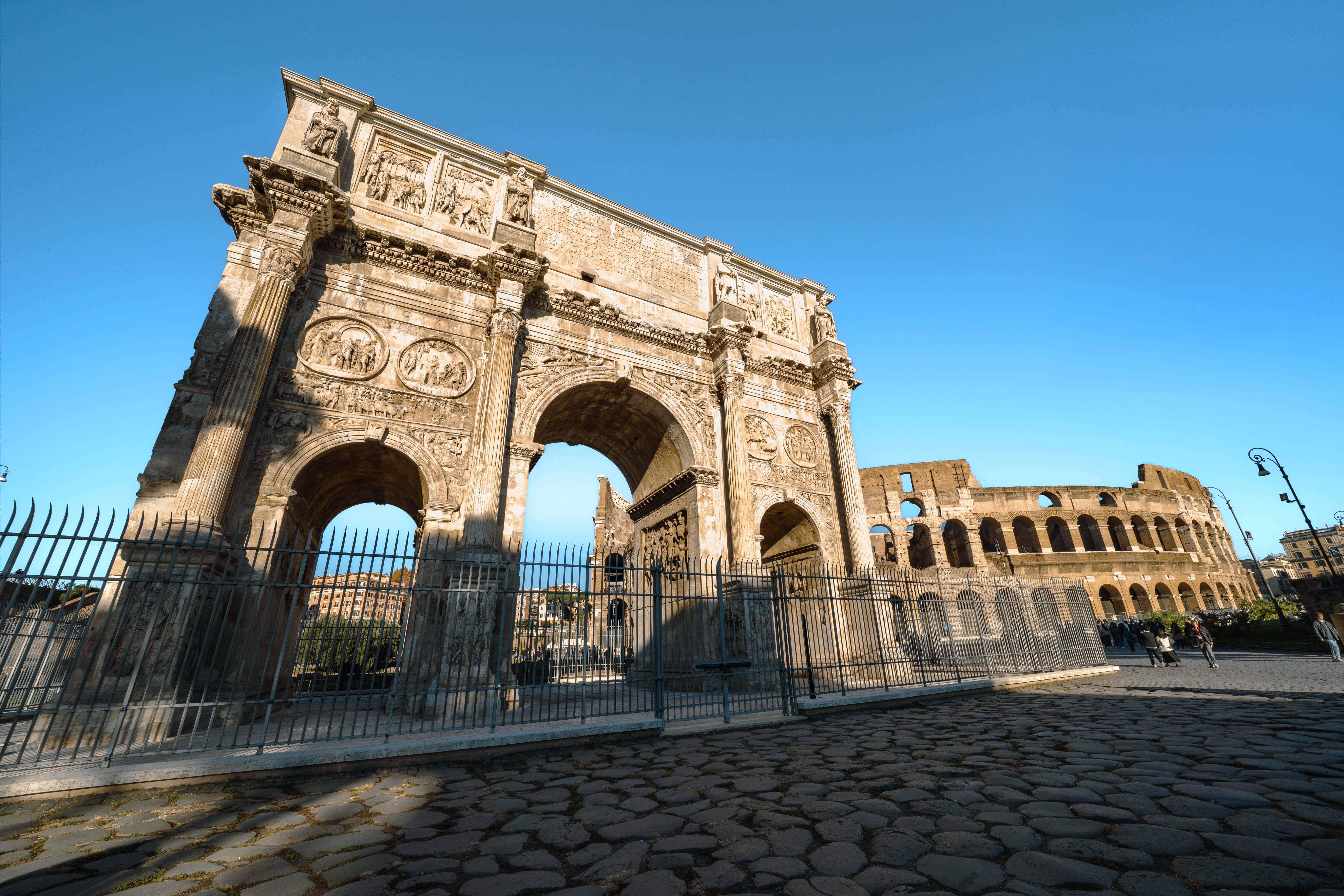 Entdecken Sie das antike Rom: Tour zum Kolosseum, Forum Romanum und Palatin