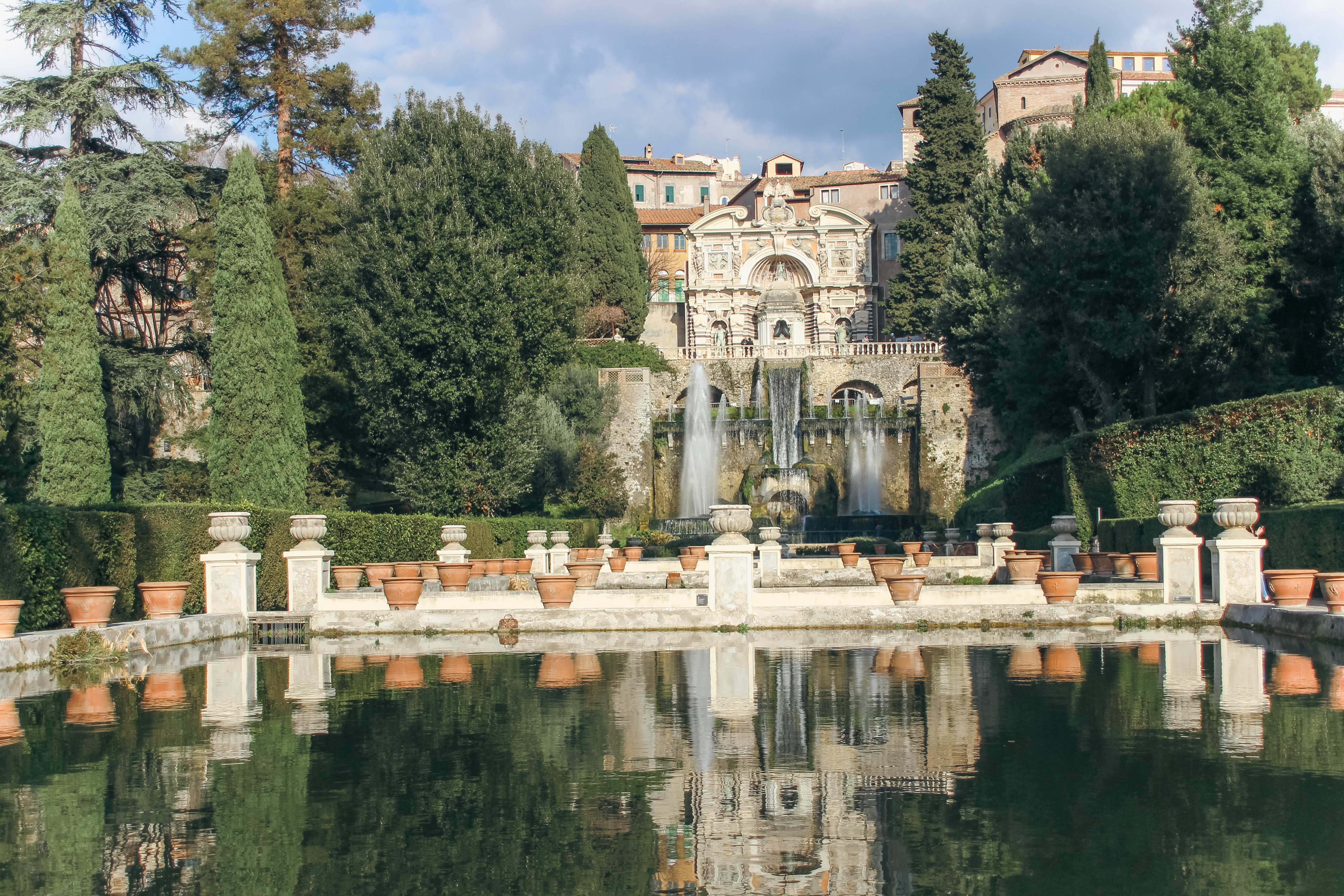 Da Roma: Tour Guidato di una giornata Villa d'Este e Villa Adriana