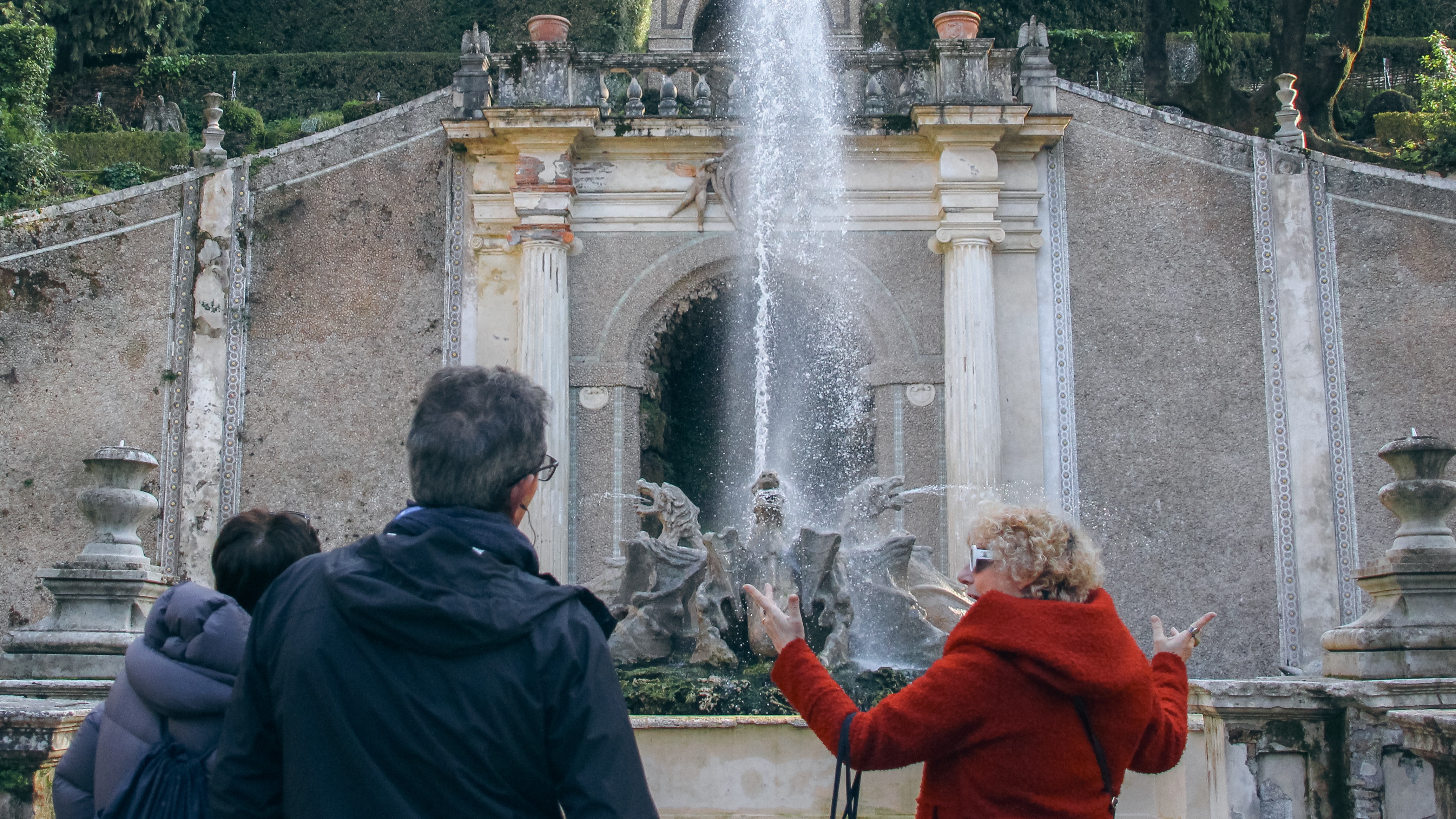 Da Roma: Tour Guidato di una giornata Villa d'Este e Villa Adriana